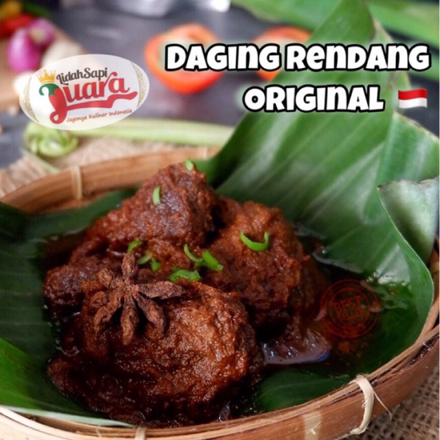 

RENDANG Daging Size Sedang 350gr ( Rendang Padang )