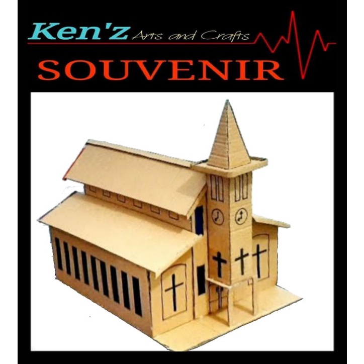 

Gereja kardus greja.... prakarya kardus / mainan edukasi / kerajinan tangan kardus / cardboard crafts