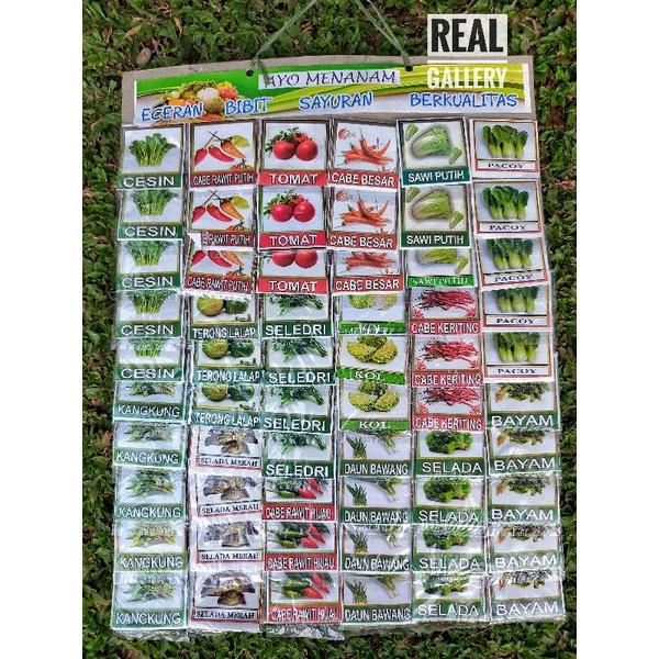 Benih Bibit Sayuran 1 bungkus