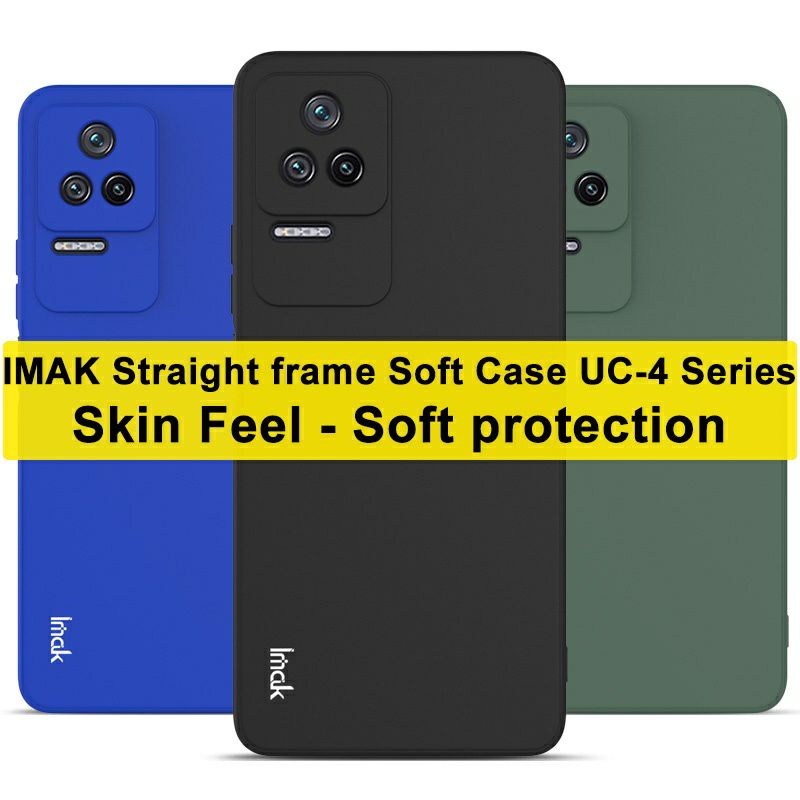 IMAK Case Xiaomi Poco F4 5G Straight Frame Softcase UC-4