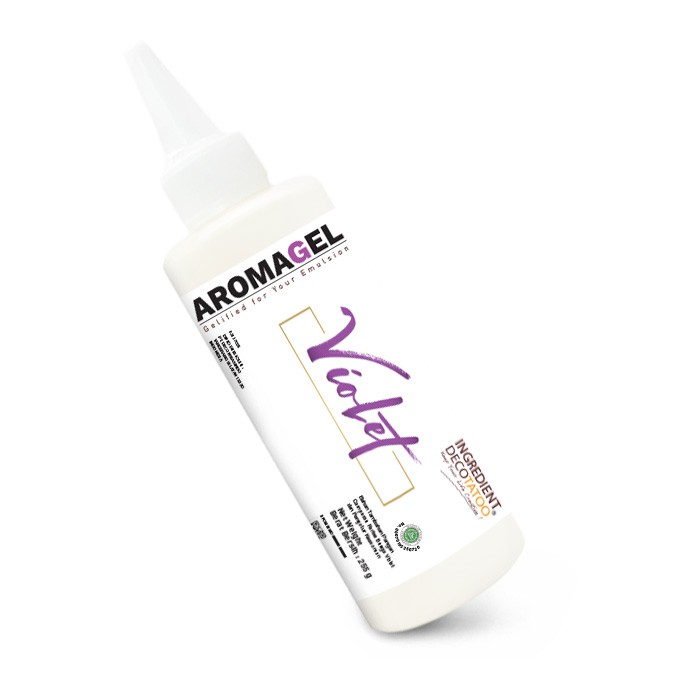 

DECOTATOO perisa makanan & minuman AROMAGEL VIOLET 255 GR