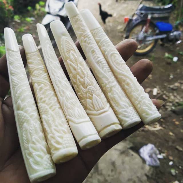 PIPA TULANG UKIR PIPA GADING PIPA KAYU PIPA ONCE GALIH ASAM ONCE SETIGI PIPA SETIGI PIPA GAHARU