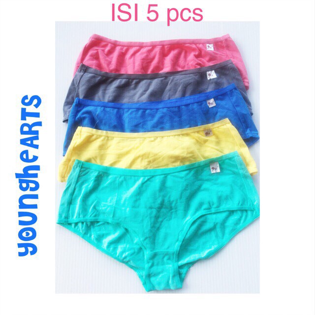 Celana dalam Young Hearts 0891(95% Katun) - Paket isi 5PCS