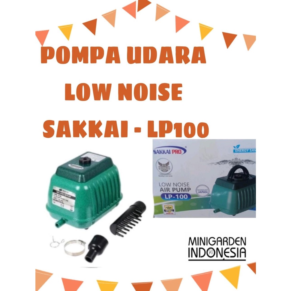 AIRPUMP POMPA UDARA SAKKAI PRO LP100 LOW NOISE GELEMBUNG ANGIN AERATOR