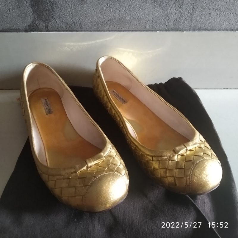 flat shoes bottega preloved