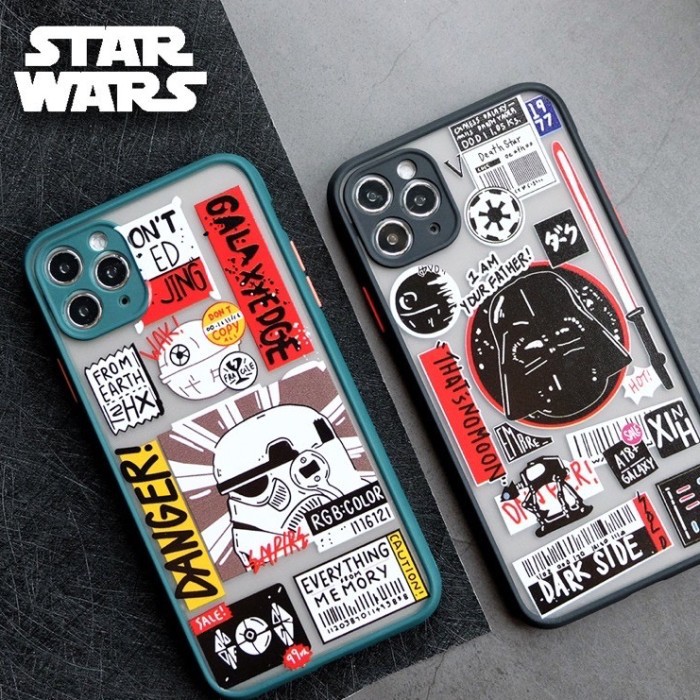 Premium Hybrid Star Wars Case iPhone 6S 7 8 Plus X XR XS Max 11 Pro Max