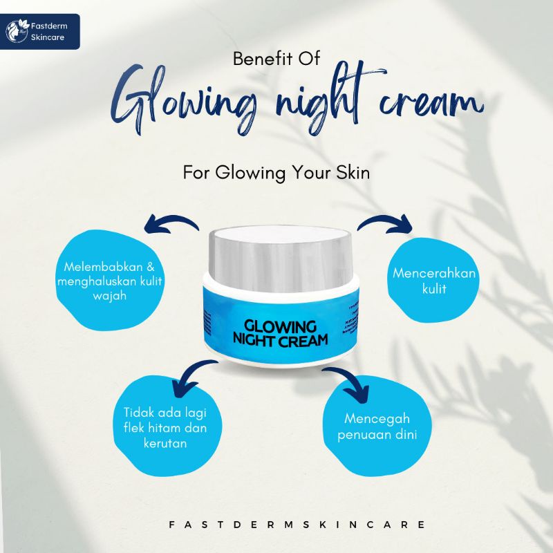 Fast Derm Glowing Night Cream