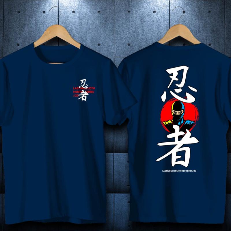 FC - KAOS OVERSIZE NINJA SAMURAI // Kaos samurai jepang masa kini T- SHIRT