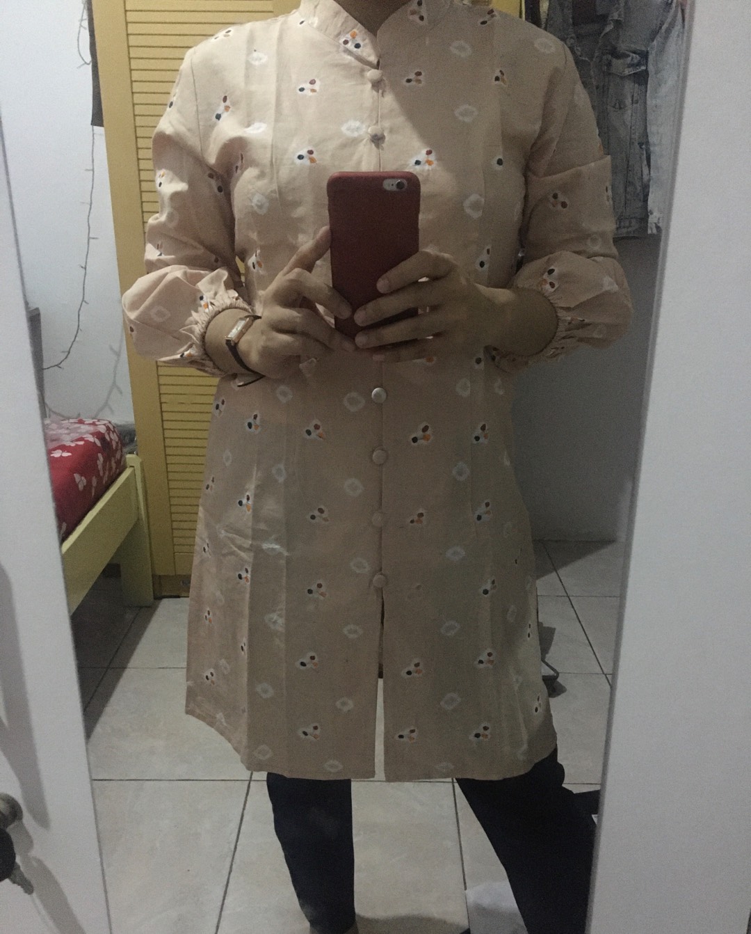 Tunic Batik - Aresha Putih