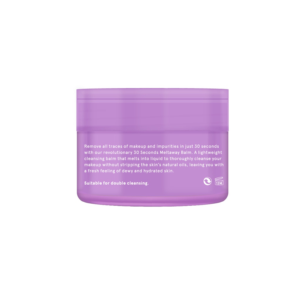 Dear Me Beauty 30 Seconds Meltaway Balm Blueberry