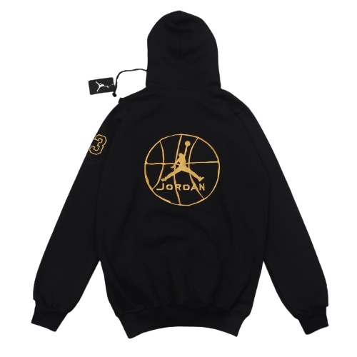 Jaket Sweater Hoodie JRDN GOLD BORDIR – Black Edition Trendy Casual Unisex Good Brand Quality Stylis