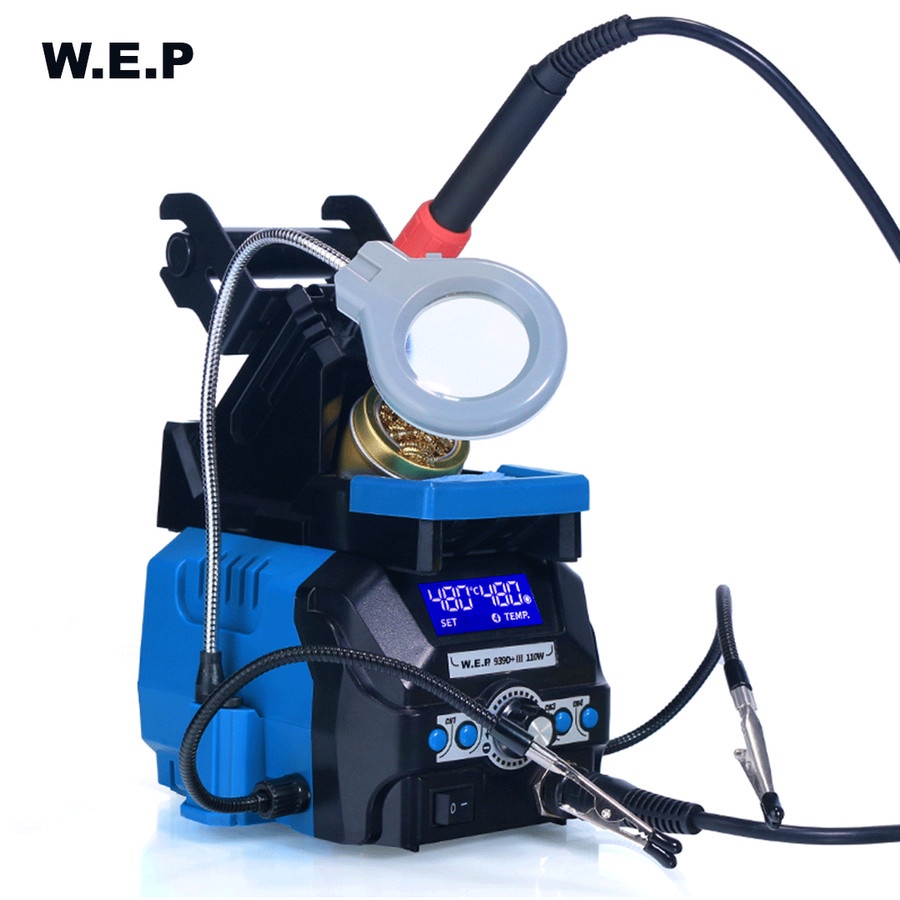 WEP 939D+ III 4in 1 Soldering Station Digital Intelligent Temperature