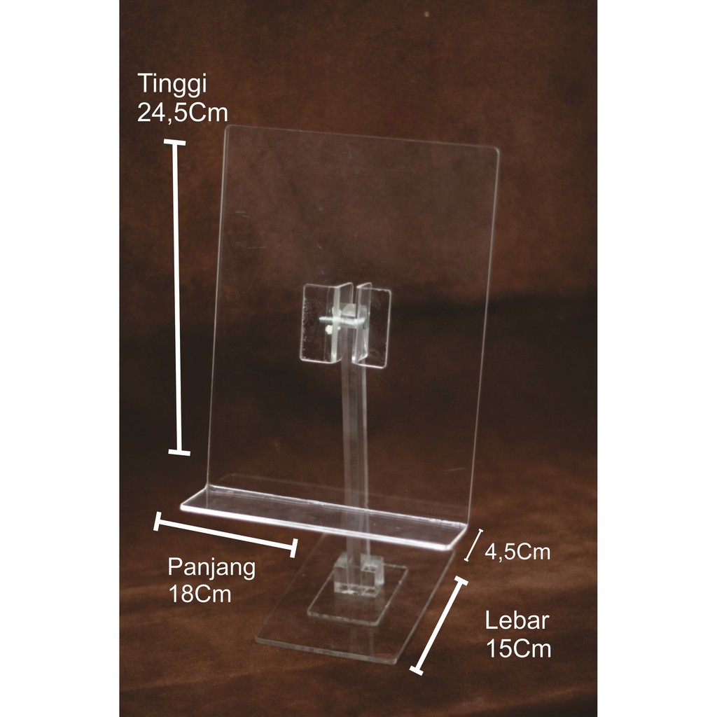 

Top Ideas - Acrylic Display Buku / Ipad bs 05