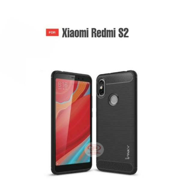 Case Xiaomi Redmi S2 Ipaky Black Carbon