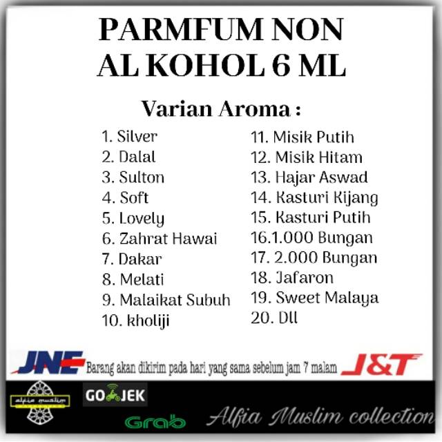 Maher zen Minyak Wangi non alkohol 6 ml