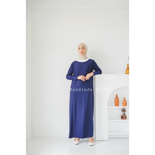 Manset Inner Wear Gamis Dress Lengan Panjang Hijab Jersey