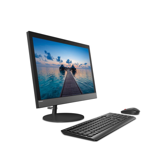 PC ALL IN ONE LENOVO AIO V130-20IGM Intel Celeron 4GB/500GB/DOS HITAM/PUTIH