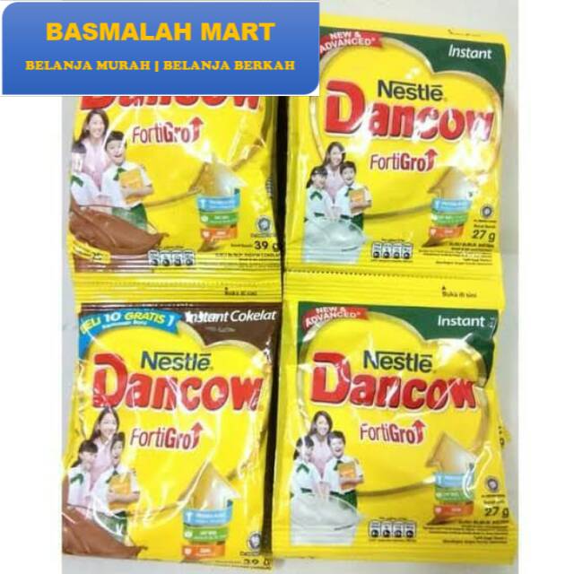 

Dancow fortigro renceng 39 gr murah