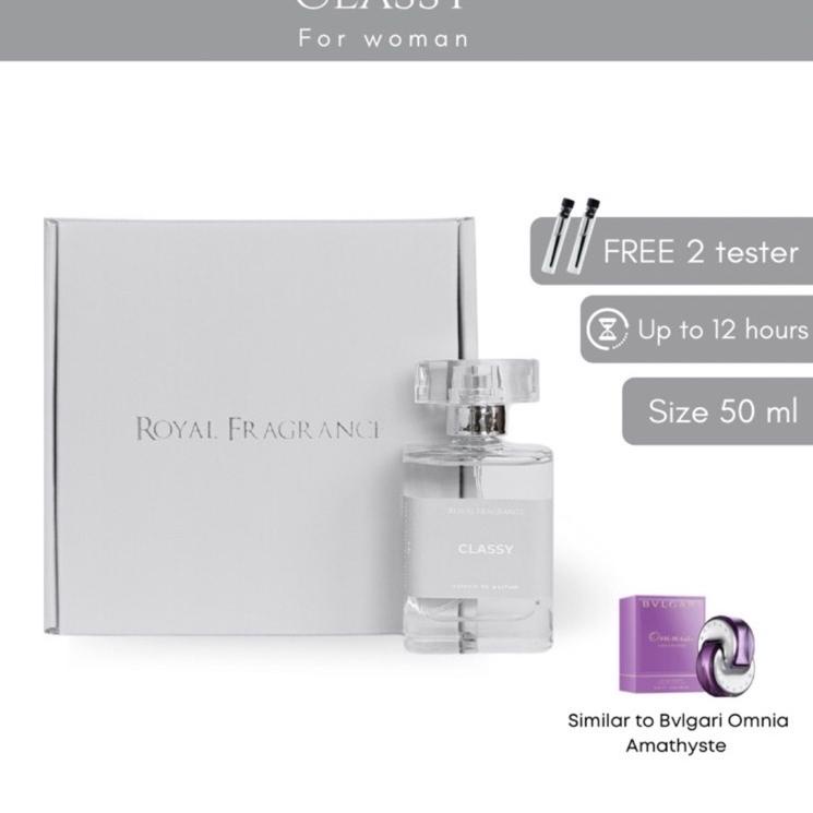Obral murah AMETYS ROYAL PARFUM CLASSY WOMAN - RECOMMENDED [KODE54]