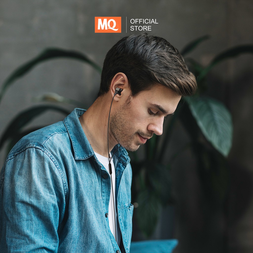 MQ Earphone Headset Handsfree Super Bass In-Ear HiFi dengan Mikropon MQ-128