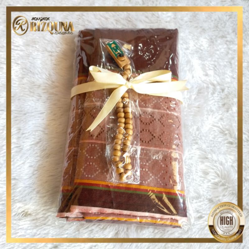 Paket Souvenir Tahlilan Pernikahan Kado Sarung Dewasa + Tasbih