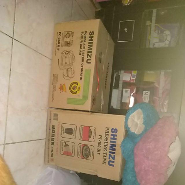 Shimizu Pc-268 Bit Jet Pump + Tabung Garansi Resmi