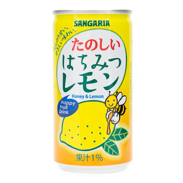 

Sangaria Honey Lemon Drink 190 ml . minuman lemon madu impor jepang