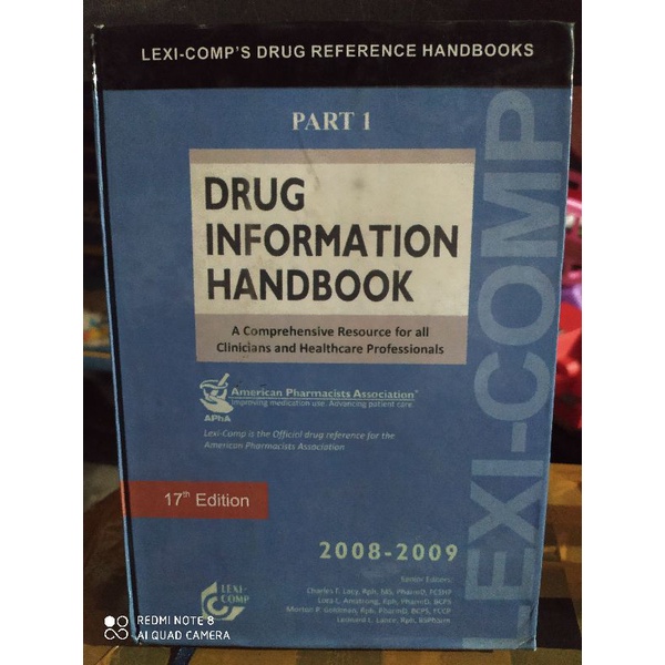 DRUG INFORMATION HANDBOOK