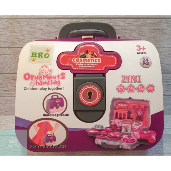 

Mainan Anak Perempuan Tas Dandan Makeup Cosmetics HandBag 8252 Berkualitas