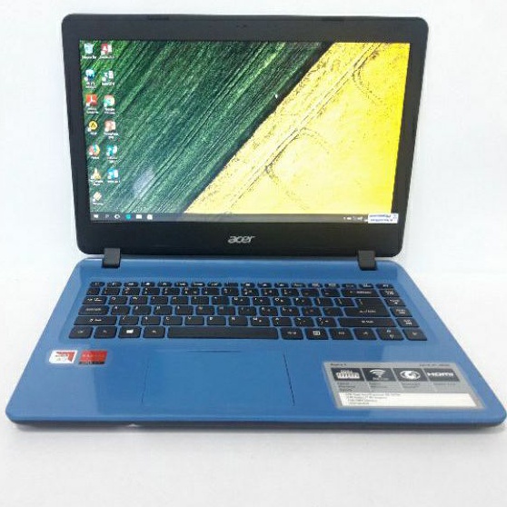 Laptop Acer Aspire 3 A314-41 Amd A9-9420e Radeon R5 4/1TB Blue Mulus