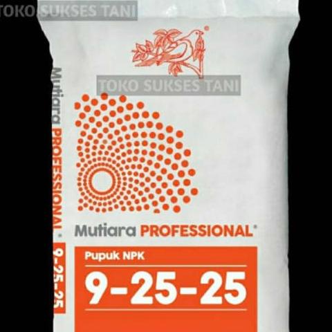 yang dicari] Pupuk NPK 9 25 25 MUTIARA PROFESIONAL dari meroke kemasan Repacking