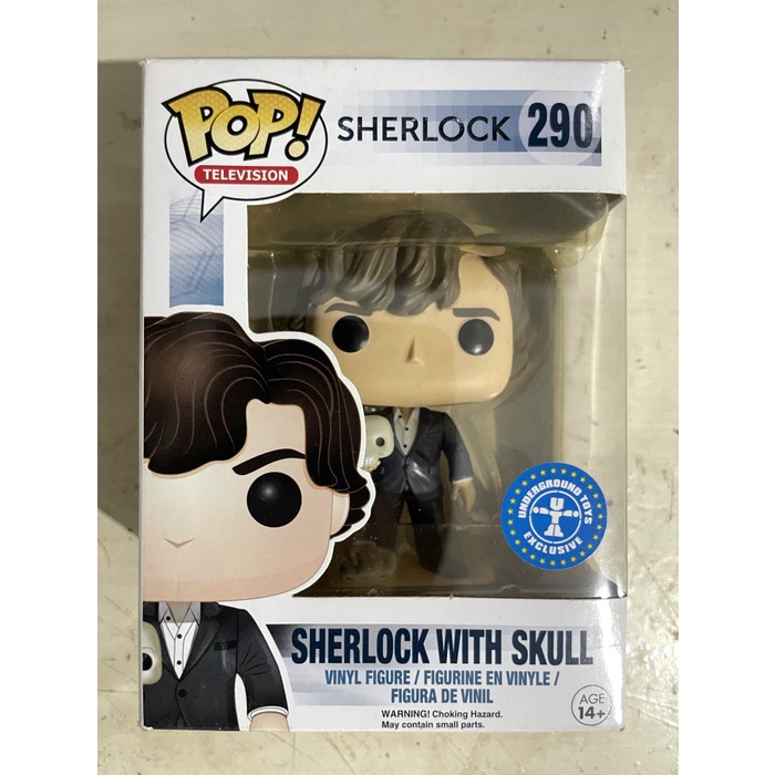 Funko POP Television: SHERLOCK - Sherlock with Skull