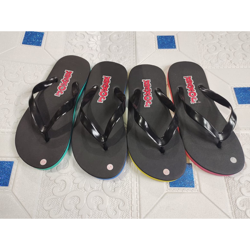 Sandal Japit Distro Casual Pria Motif Joker