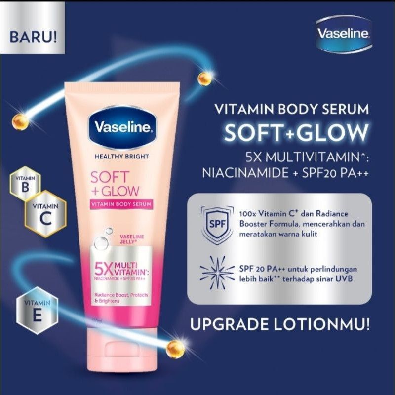 Vaseline SOFT+GLOW 180ml