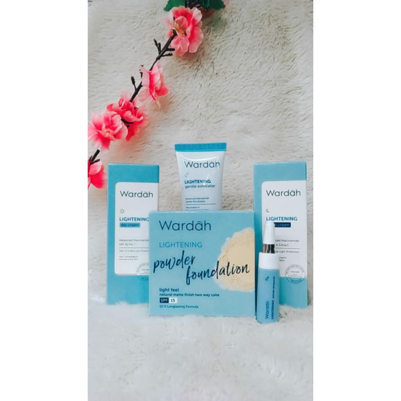 PAKET WARDAH LIGHTENING SERIES (5 item) - WARDAH PAKET ORIGINAL 100%