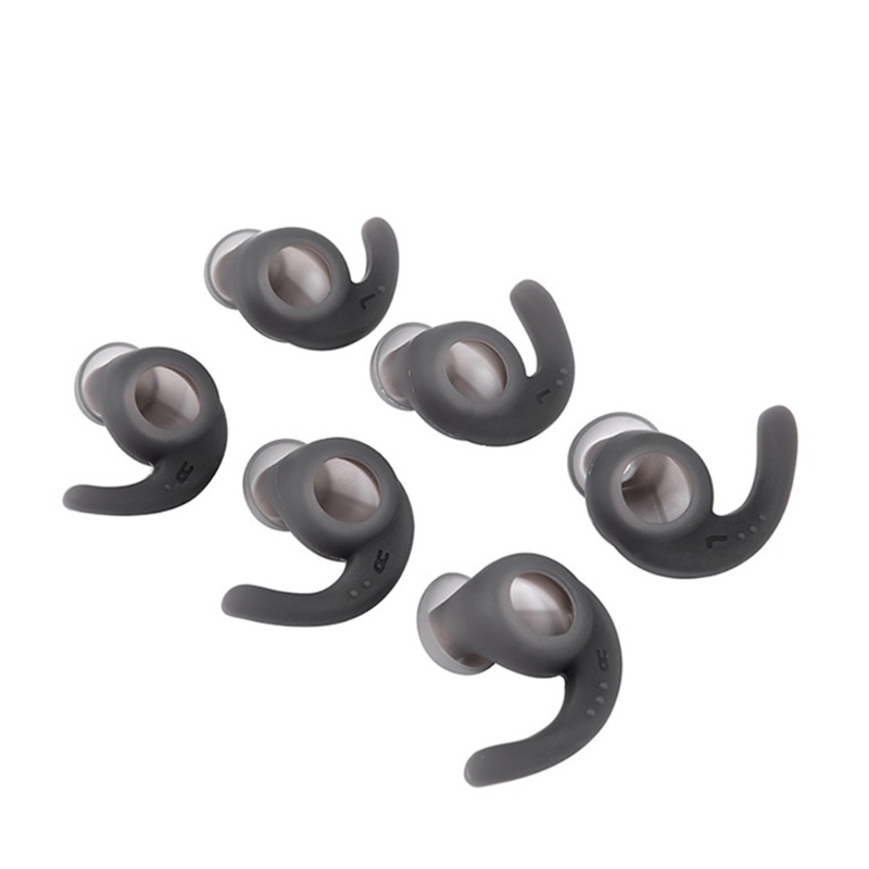 Cre 3 Pasang Eartip Earphone In-Ear Bluetooth Bahan Silikon