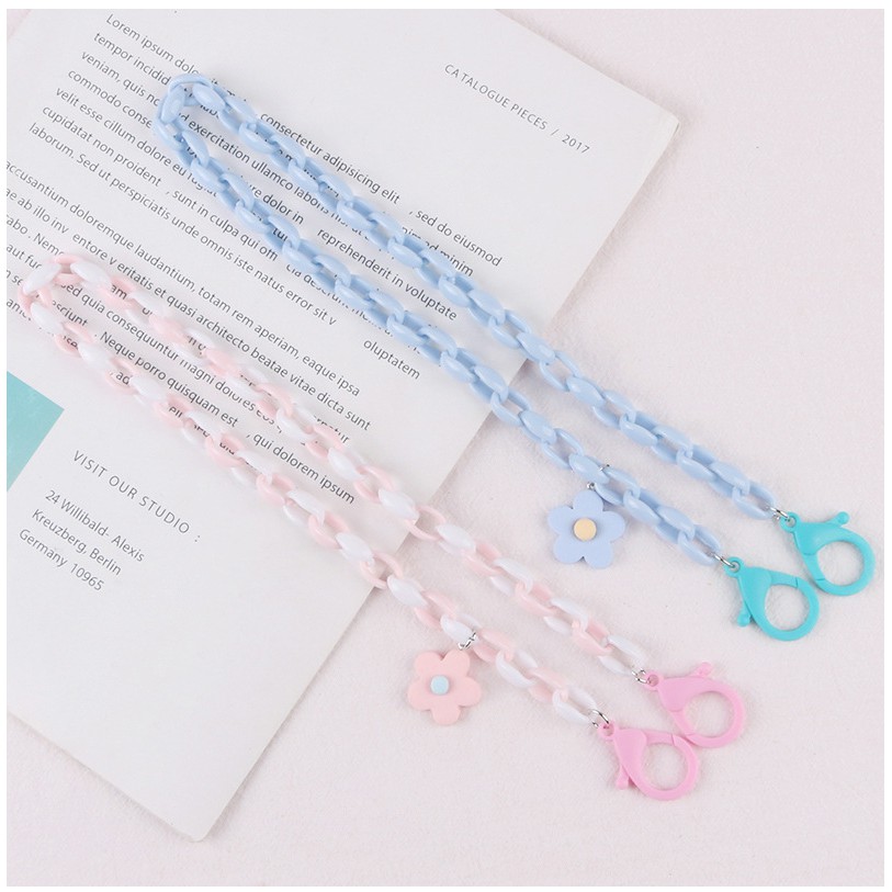 【CT】Ready  Masker Adjustable Mask Clip  Ear Holder Neck Strap Rope Colorful  Chain Anti Slip Glasses