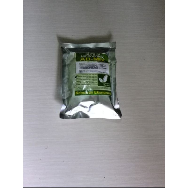 Nutrisi hidroponik AB Mix sayuran daun pekatan  500 ml
