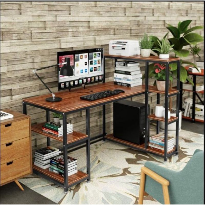 meja belajar minimalis modern