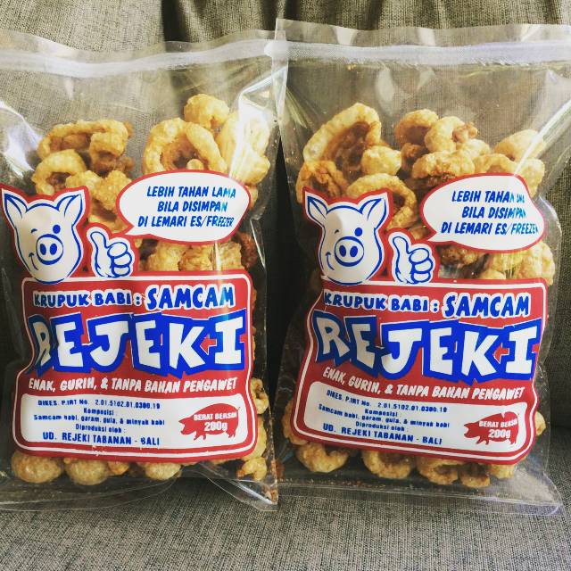 

Rejeki - Rambak Samcam 200gr