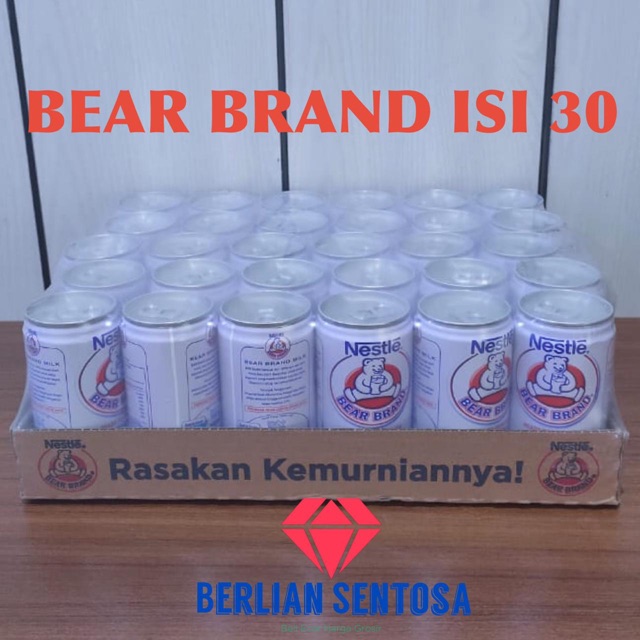 

susu beruang bear brand isi 30 kaleng per DUS