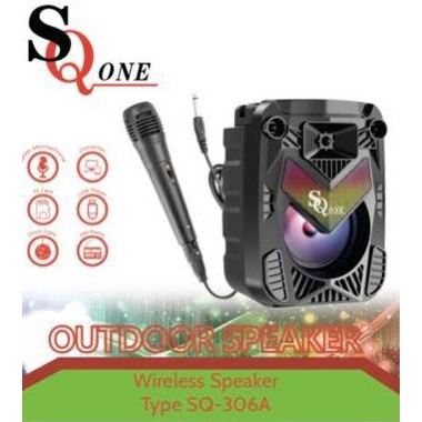 Speaker SQ ONE Karaoke Wireless SQ-306A