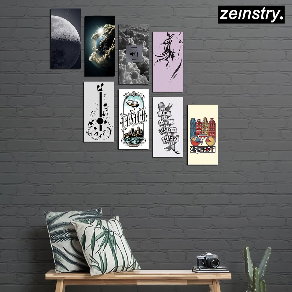 Terlaris Poster Art Pajangan Dinding Kayu Dekorasi Ruangan a6g71GFpzxa8l