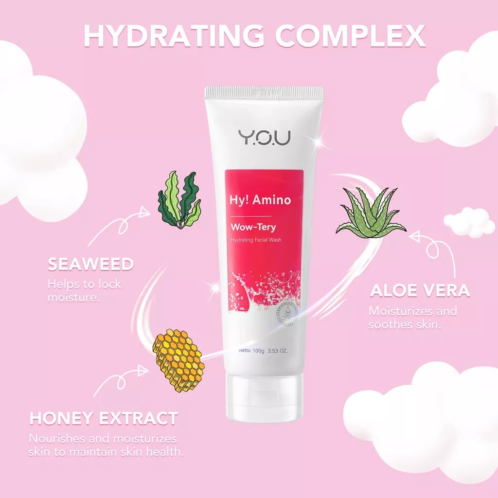 YOU HY! AMINO FACIAL WASH 100 ML