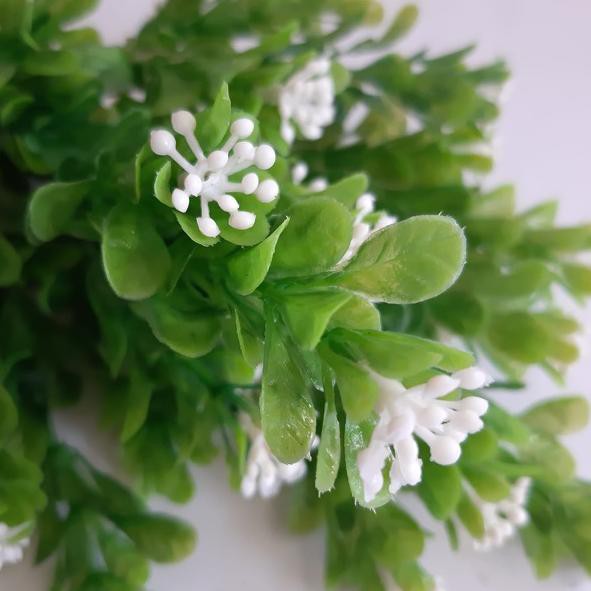 2.2 STOK READY  DAUN MINI SOKA - bunga daun plastik artificial home decor shabby chic