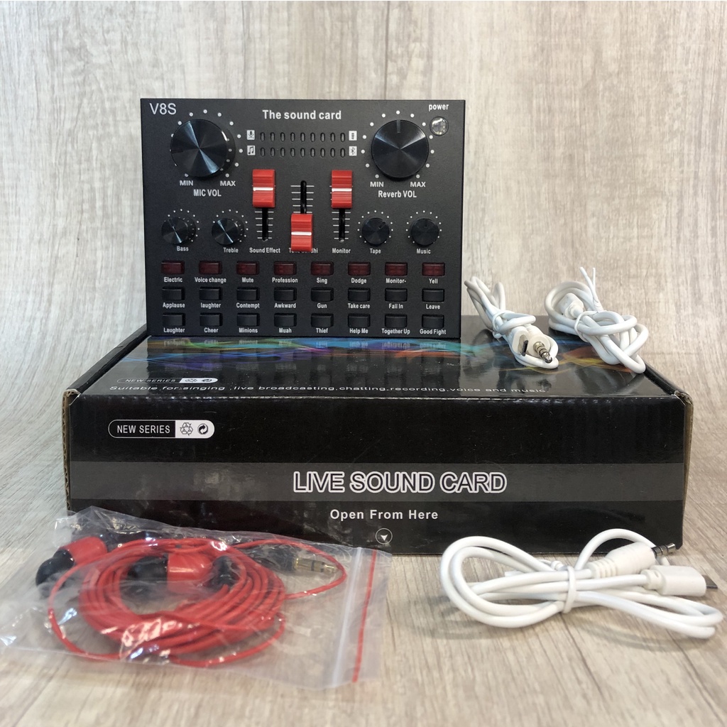 Live Sound Card V8S