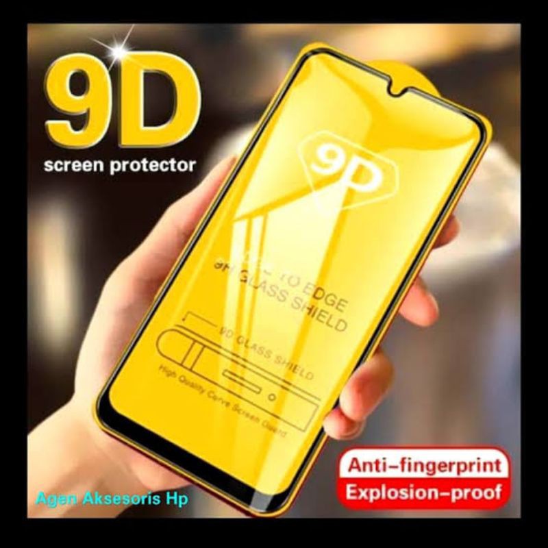 TG TEMPERED GLASS FULL 9D REDMI 9 9A 9C 9T POCO M3 10 10A 10C