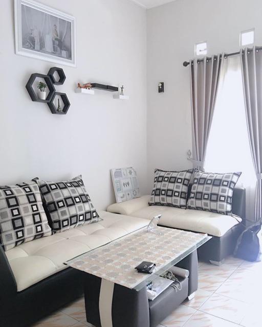 Rak Dinding Minimalis Hexagonal 3 Pcs