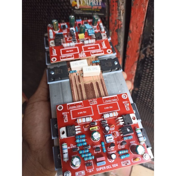 SOCL 504 STEREO 5SET SIAP PAKAI