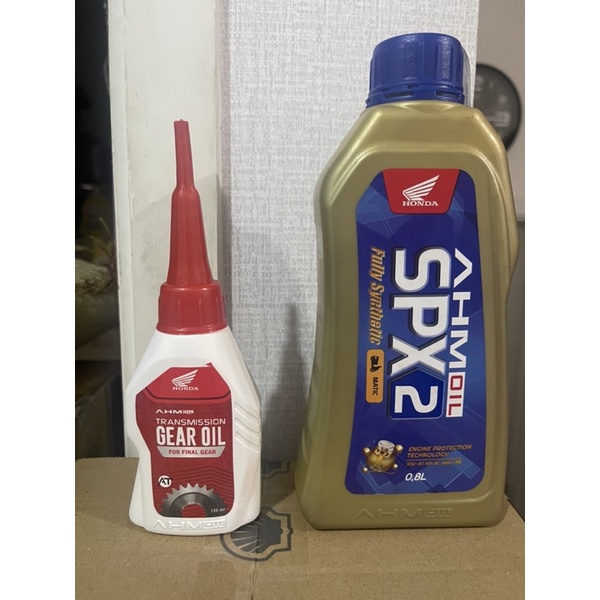 Paket spx2 800ml&amp;ahm gear 120ml kemasan baru